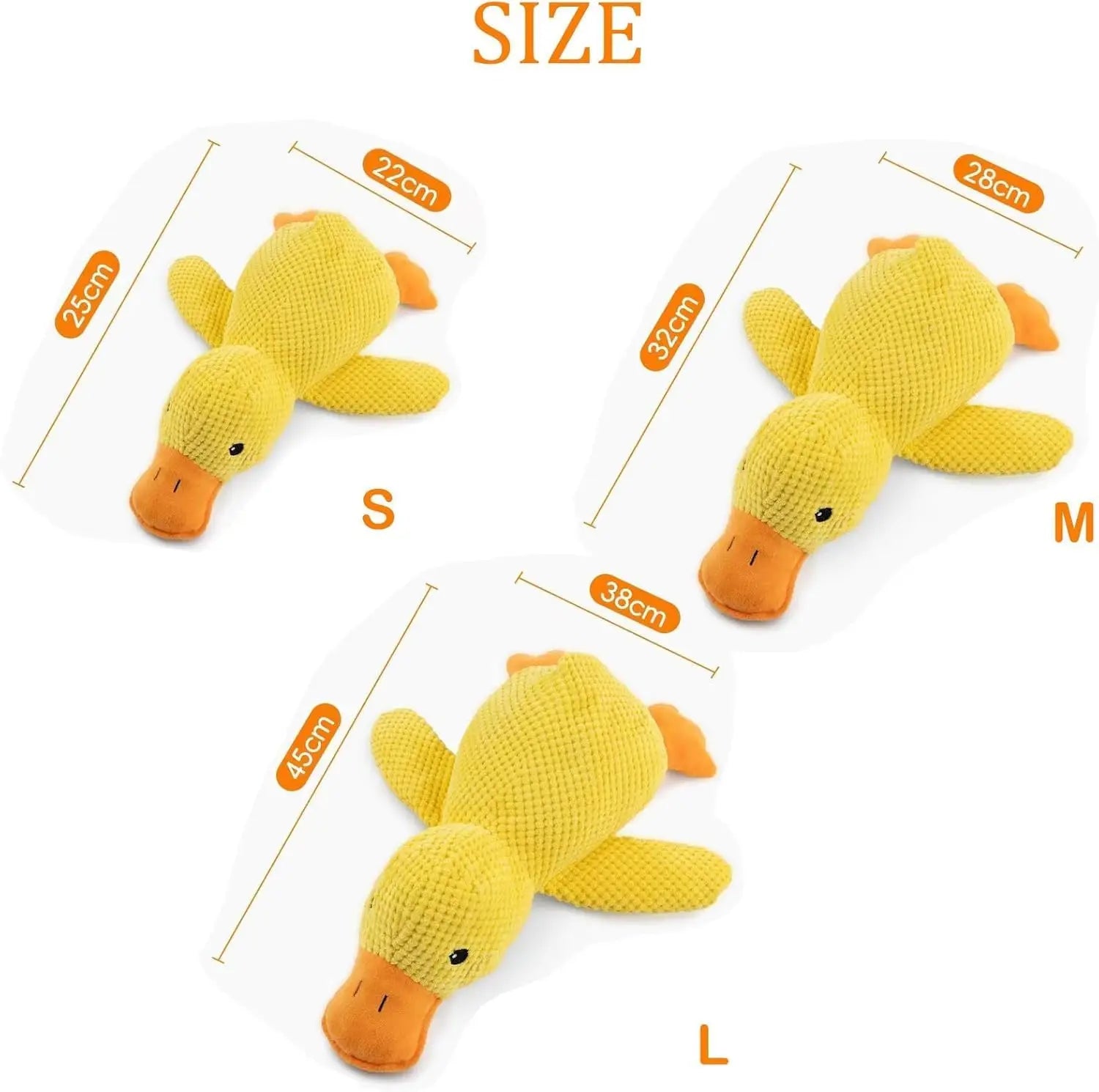 Squishy Duck Dog Toy 🦆